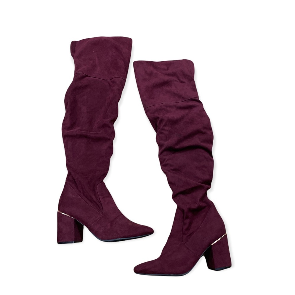 COPY - Primark Over The Knee Ruched Boot Size 6 - Picture 2 of 6